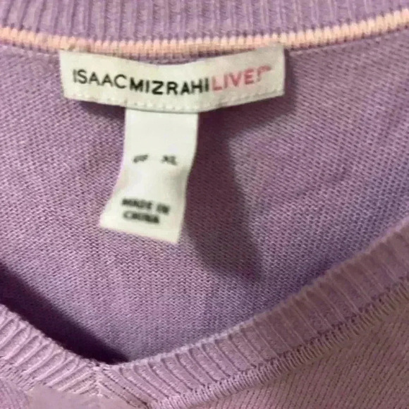 Isaac Mizrahi Live Sweater - Picture 1 of 4